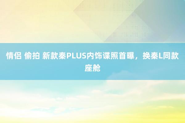 情侣 偷拍 新款秦PLUS内饰谍照首曝，换秦L同款座舱