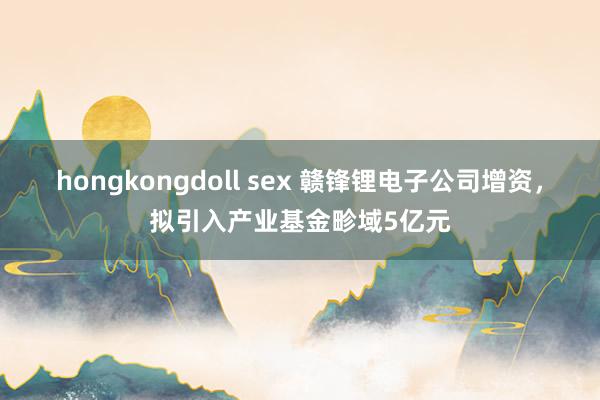 hongkongdoll sex 赣锋锂电子公司增资，拟引入产业基金畛域5亿元